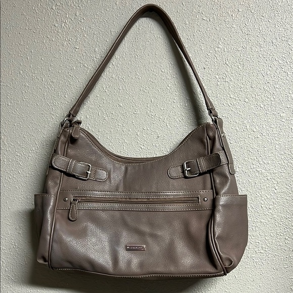 Laura Scott Beige Leather Purse - Picture 2 of 10